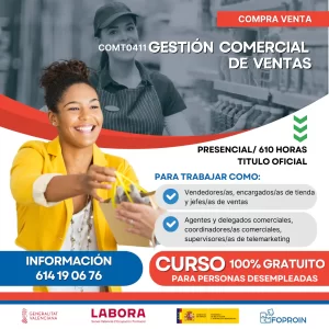 COMT0411 Gestión Comercial de Ventas | 680 HORAS
