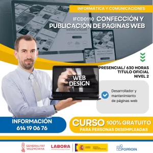 IFCD0110 Confección y Publicación de Páginas Web | 630 HORAS